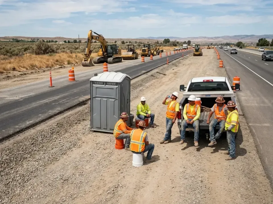 highway-road-construction-crew-007 — frequently asked questions, Porta Potty and Restroom Rentals in Coarsegold, CA